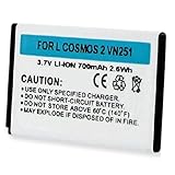 LG A380 Cell Phone Battery (Li-Ion 3.7V 700 mAh) - Replacement For LG BL-46CN Cellphone Battery