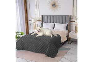 RBSC Home Waterproof Blanket Dog Bed Cover Non Slip Large Sofa Cover Incontinence Mattress Protectors for Pets Dog Cat (10282DG)