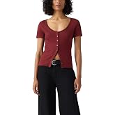 Levi's Women's Austen Button Through Short Sleeve Shirt
