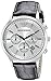 Emporio Armani Men's AR2432 Dress Black Leather Watch
