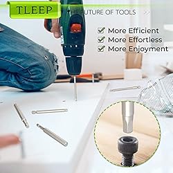 TLEEP 20 x 1/4 Inch Hex Head Allen Wrench Drill