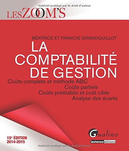 La  comptabilité de gestion