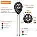 Soil Tester, 3 in 1 Soil Test Kit for Moisture, Light & pH Meter for Plant, Vegetables, Garden, Lawn, Farm, Indoor/Outdoor Plant Care Soil Tester (No Battery Need & 2019 Update)(Black)thumb 2