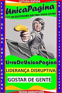 Livro LIDERANÇA DISRUPTIVA : GOSTAR DE GENTE