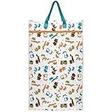 Lite Hanging Wet Bag, Fox Trot, Made in the USA