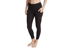 Jockey Women's Cotton Stretch Basic 7/8 Legging with Side Pocket