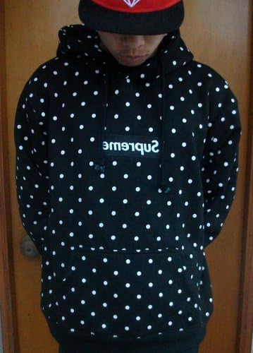 supreme polka dot hoodie