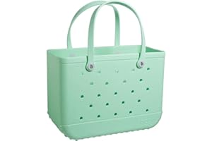 BOGG BAG Original X Large Waterproof Washable Tip Proof Durable Open Tote Bag for the Beach Boat Pool Sports 19x15x9.5
