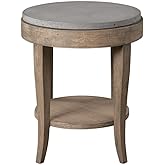 Uttermost Deka - 28.5 inch Round Accent Table