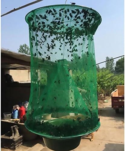 WISEGUY Outdoor Wasp Killer Fly Trap Wasp repellent Fly Catcher Hanging Bag Traps Flies Control Bags