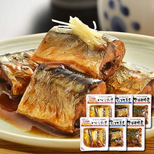 Amazon 国産 骨まで食べれる煮魚 和風総菜 3種類各2袋詰め合わせセット 小袖屋 ノーブランド品 レトルトおかず 通販
