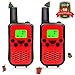 Walkie Talkies, Wireless Interphone 22 Channel FRS/GMRS 2 Way Radio 2 miles (up to 3 Miles) UHF Handheld Walkie Talkies for Kids,Business Outdoor Use (1 pair)(Red)