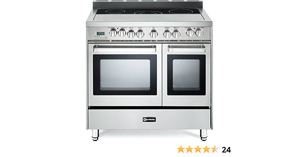 Amazon.com: Verona VEFSEE365DSS - Horno eléctrico de doble rango de  convección de acero inoxidable : Electrodomésticos