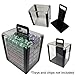 Trademark 1000 Chip Capacity Clear Carrier Chip (Clear)