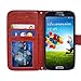 Samsung Galaxy S7 Edge Wallet Case, Onelee - Wonder Women Premium PU Leather Case Wallet Flip Stand Case Cover for Samsung Galaxy S7 Edge with Card Slots