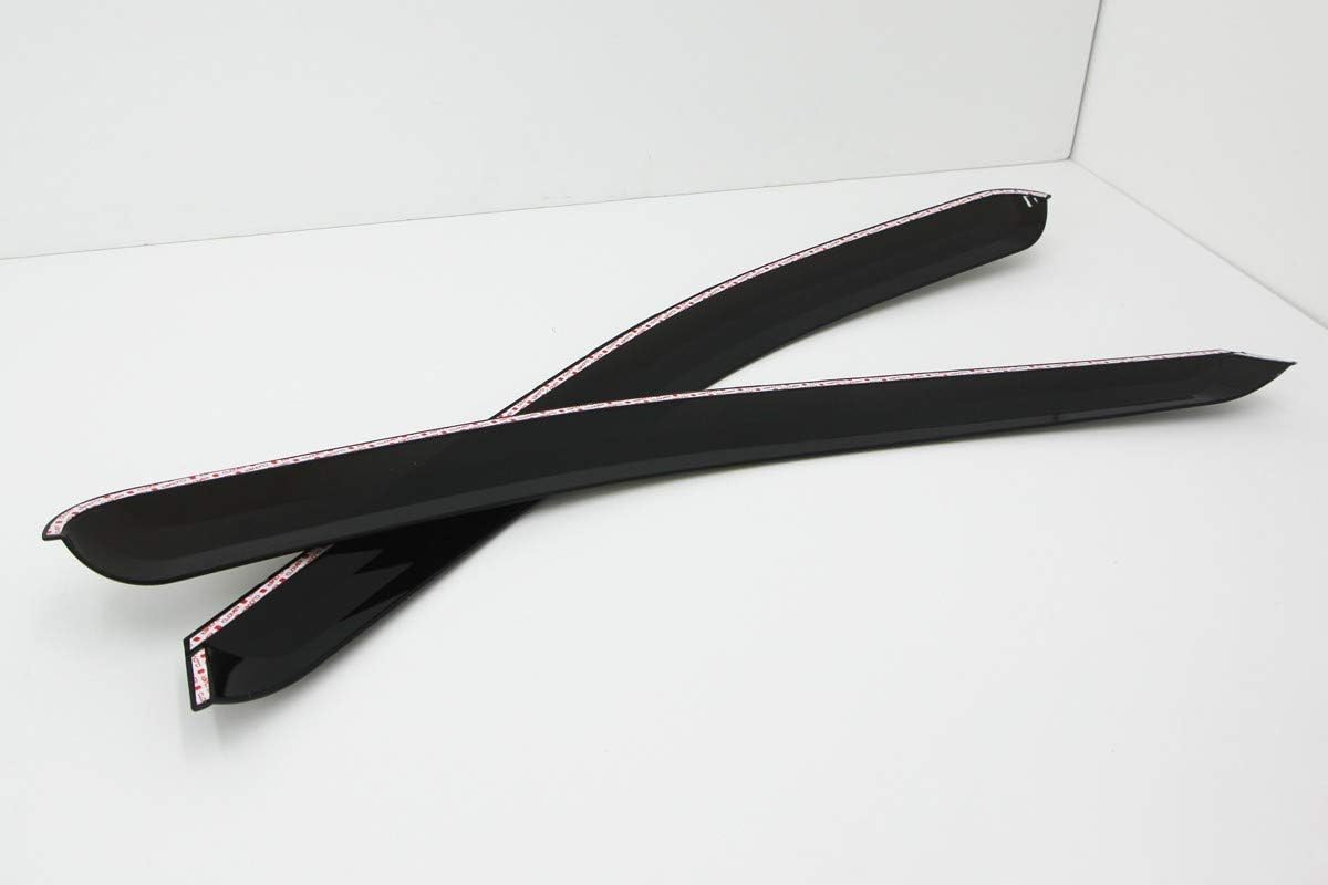 Auto Clover Wind Deflectors Set for Renault Master 2010-2025 (2 Pieces), Tinted Black - Image 5