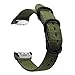 Gear Fit2 Watch Band, ViCRiOR Nylon Ballistic Nato Woven Adjustable Replacement Watch Band Strap with Adapter Connector for Samsung Gear Fit 2 SM-R360 ,Navy Green