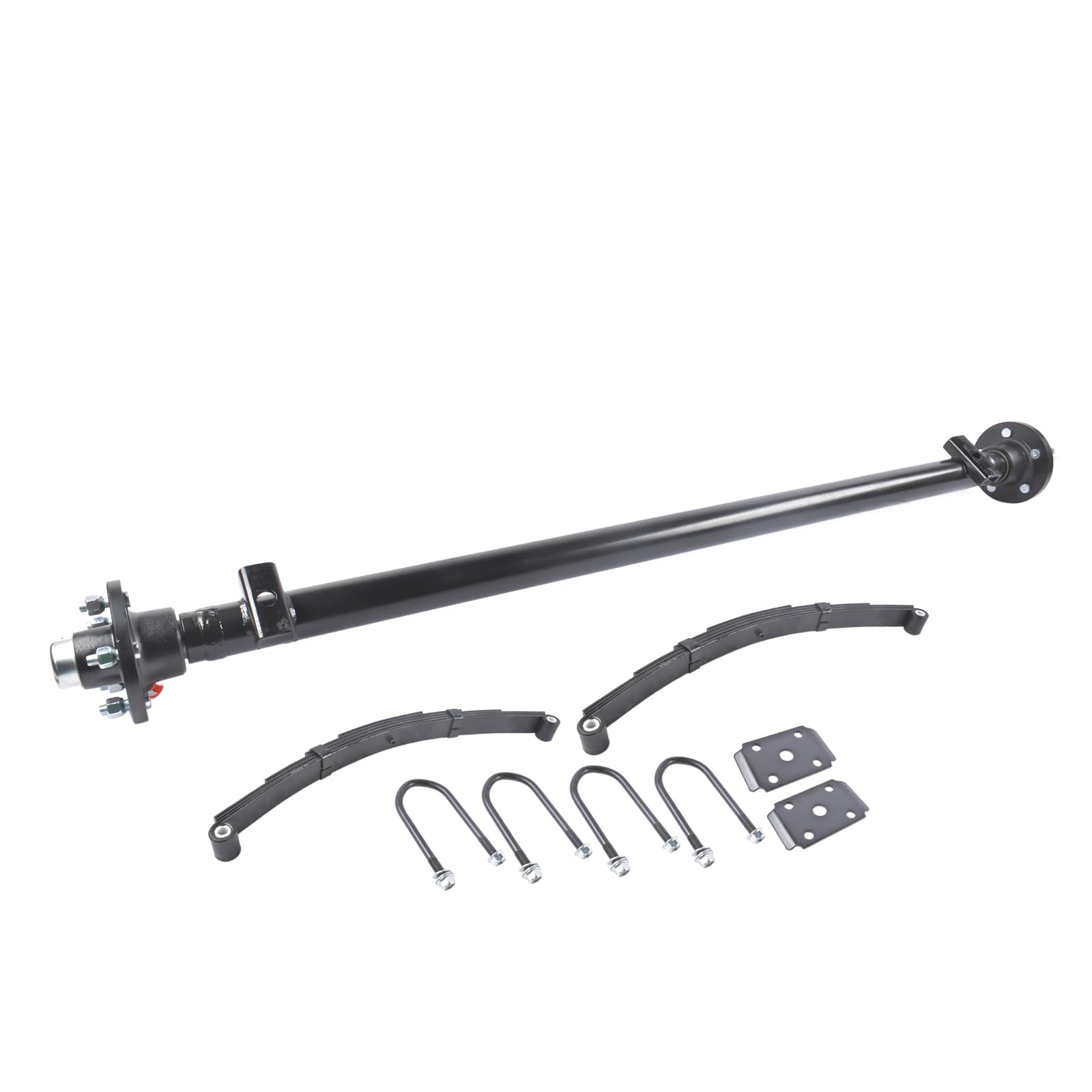 Photo 1 of **Getanye 3,500lbs Straight Idler Trailer Axle 60HF 48SC with 5 Leaf Springs, 60" Hubface, 48" Spring Center