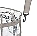 Planet Made Family Heavy-Duty Clear Stadium Bag- Stadium Approved 12 x 12 x 6- Quality Built w/Bottom Support Straps & Removable Shoulder Strap
