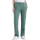 Weintee Women's Petite Knit Pants with Pockets