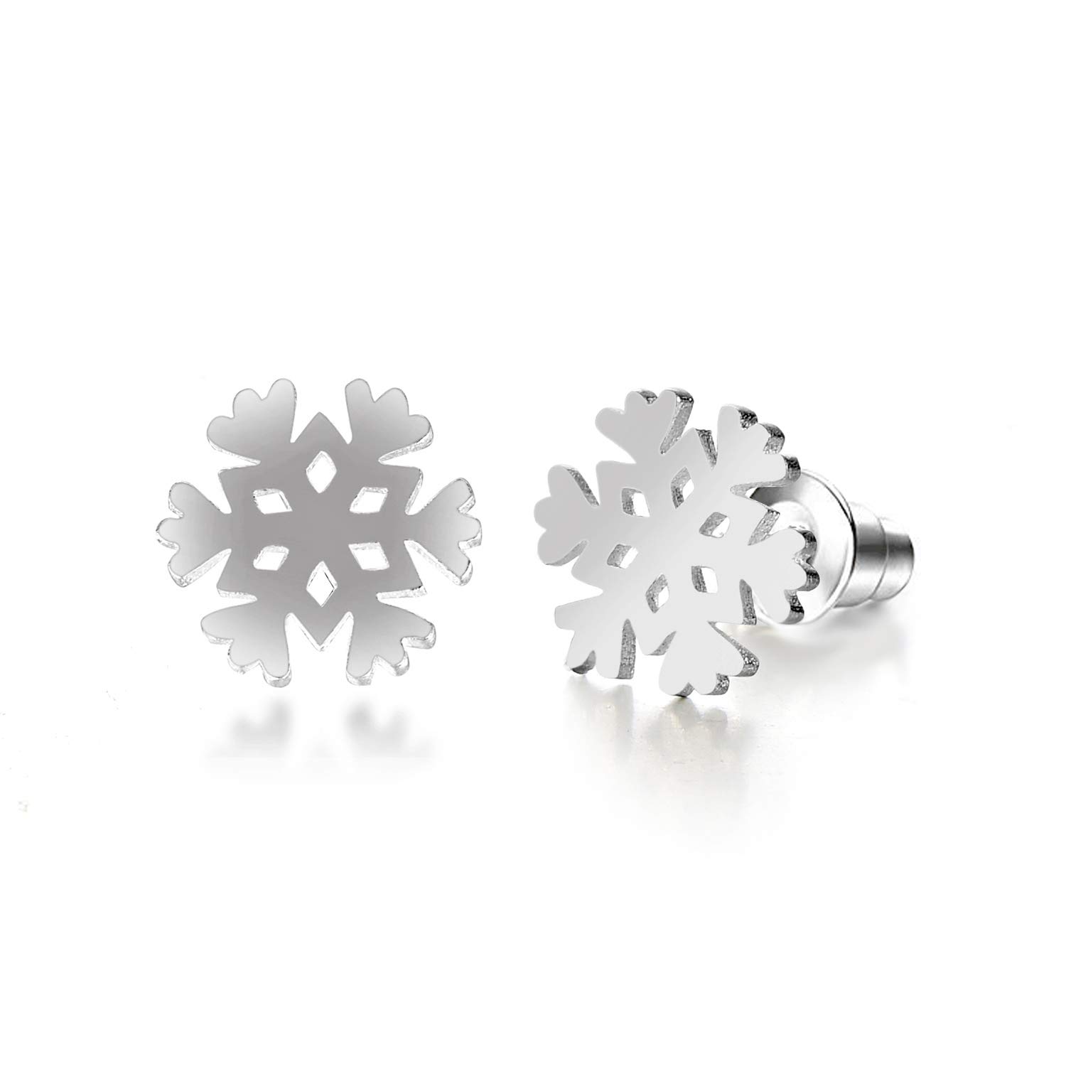 30 Assorted Stainless Steel Stud Earrings for Teen Girls - Hypoallergenic Fairy Earrings with Faux Pearls & Pink CZ Cats