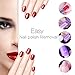 BTArtbox Nail Polish Remover Clip 10Pcs Soak Off Nail Gel Polish Remover Clip Caps 1000 Pcs Lint Free Nail Wipes Cotton Pads Wraps for Acrylic Nail Remover UV Gel Nail Polish Removal
