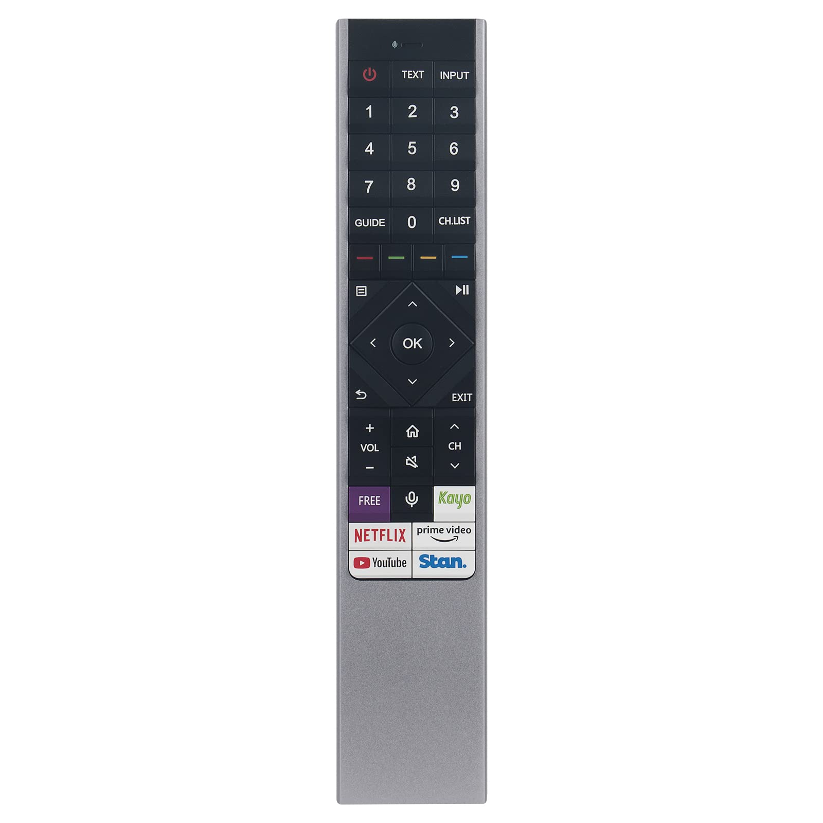 VINABTY ERF6E64H Replace Voice Remote Control Fit for Hisense U8G Series 75U8G 85U8G U9G Series 65U9G 75U9G 55U8G 65U8G T285172 285172 4K OLED LCD HDTV