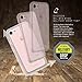 Evutec iPhone 7/iPhone 8 SELENIUM Clear Transparent Scratch Resistant Phone Case Lightweight Protective Case for Apple iPhone 7 [4.7 inch] - Rosegold