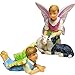 Mood Lab Fairy Garden Figurines Set - Miniature Fairy Accessories Friendship Set of 2 pcs - Garden Kit for Outdoor or House Decor