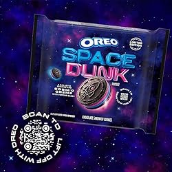 Oreo Space Dunk Chocolate Sandwich Cookies, Limited