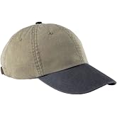 Adams Optimum Pigment Dyed-Cap OS KHAKI/ MDNT BLUE