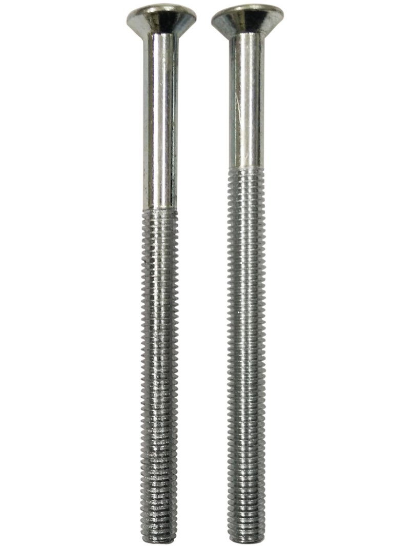 Upvc Chrome Door Handle Bolt Screws 5mm x 70mm Long Dome Head Pair M5