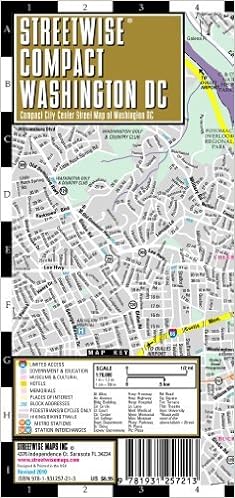 Streetwise Compact Washington Dc Map 20 Smaller Than Our - 