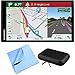 Garmin RV 770 NA LMT-S RV GPS Navigator for Camping Enthusiast w/Hardshell Case Bundle Includes PocketPro XL Hardshell Case and Cleaning Cloth