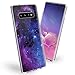 Caka Case for Galaxy S10 Marble Case Slim Anti Scratch Shockproof Luxury Fashion Silicone Soft Rubber TPU Protective Case for Samsung Galaxy S10 (Starry)