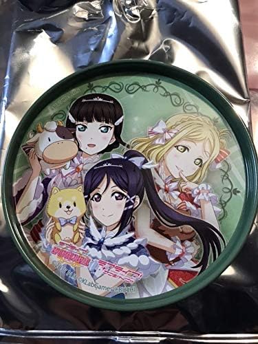 Amazon ラブライブ スクフェス 感謝祭 特典 スク感 缶コースター 缶 Aqours 3年生 ダイヤ 果南 鞠莉 会場限定 アニメ 萌えグッズ 通販