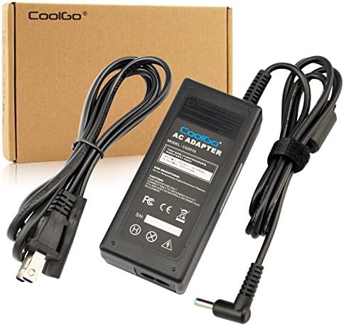 CoolGo® AC Adapter Power Supply Cord Laptop Charger for HP Pavilion 15 Series PPP009A 709985-004 710412-001 AD9043-022G2[19.5V 3.33A 65W 4.5*3.0mm]