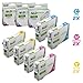 LD Products Remanufactured Ink Cartridge Replacement for Epson 69 (2 Cyan, 2 Magenta, 2 Yellow, 6-Pack) for use in Stylus & Workforce Printers: CX5000, CX6000, CX7000F, CX7400, CX7450 & CX8400