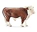 Schleich Hereford Bull Toy Figure