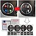 AC Dash Button Repair Kit For GM, Tahoe, Suburban, Avalanche, Silverado, Yukon, Denali, Acadia, Sierra, Saturn Outlook, Buick Enclave - Fix damaged A/C Controls For General Motors SUV Trucks
