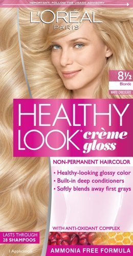 L Oreal Paris Healthy Look Creme Gloss Color Blonde White