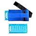 Perfect Remedy 2-Pack Gel Ice Packs for Injuries - Reusable, Soft & Flexible Hot & Cold Compress, Soothing Aid for Sprains, Strains, Soreness conditions, Alternative to Hot Water Bottles (Blue, Large)