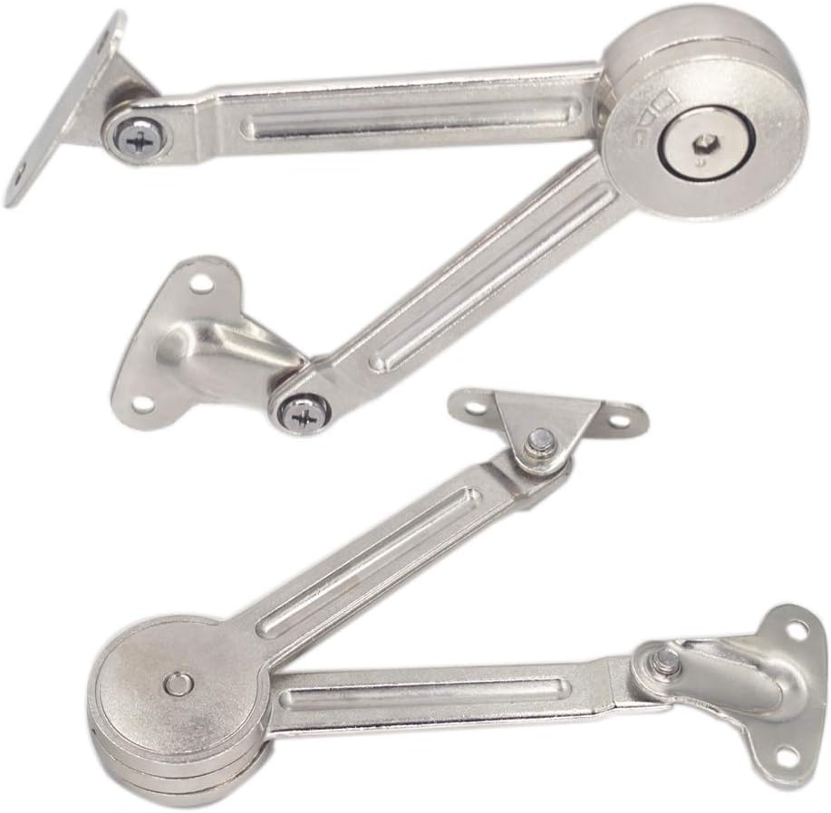 Tuggui Lid Support Hinge Lift Up Stay Buffer Damper Soft Close for Kitchen Cabinet Door Cupboard Pack of 2 - Image 3