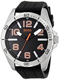 HUGO BOSS Orange Men's 1512943 Big Time Analog Display Quartz Black Watch