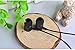 PWOW TZY E113 in-Ear Headphones Noise Isolating Earphones with Mic Black