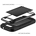 Vofolen Sliding Cover for Galaxy S9 Plus Case Wallet Credit Card Holder ID Slot Hidden Pocket Heavy Duty Protection Rugged Bumper Protective Hard Shell Armor Case for Samsung Galaxy S9 Plus
