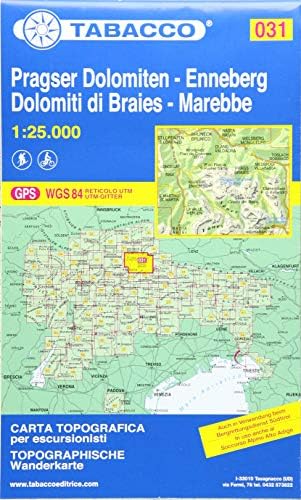 Dolomiti di Braies 031 GPS Marebbe / Pragser Dolomiten