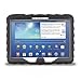 Samsung Galaxy Tab 3 (does not fit LITE) 10 inch (2013) Drop Tech Black Gumdrop Cases Silicone Rugged Shock Absorbing Protective Dual Layer Cover Case