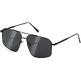 FEISEDY Vintage Polarized Aviator Sunglasses Men Women Classic American Gradient Lens UV400 Protection B0273