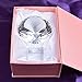 LONGWIN Huge 150mm (5.9 in.) Crystal Polyhedron Diamond Paperweight Wedding Home Decoration Christmas Centerpieces(Clear)